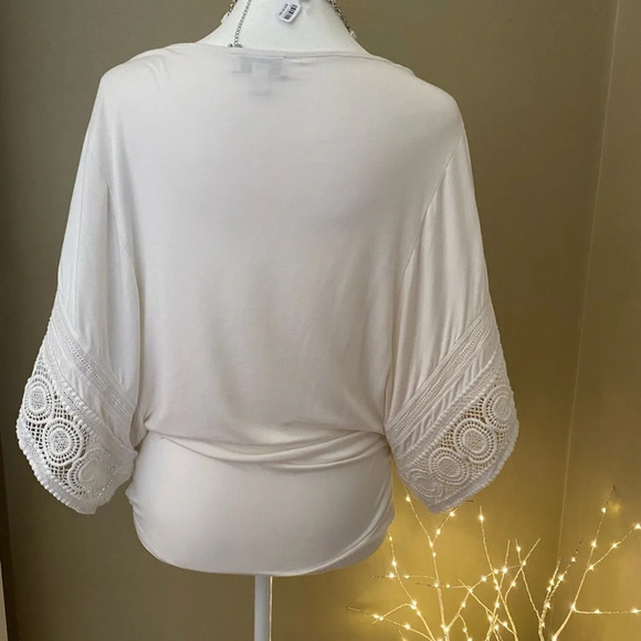 Bebe Dolman Sleeve Boatneck Top - Picture 4 of 10